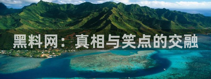 黑料揭秘：黑料网：真相与笑点的交融